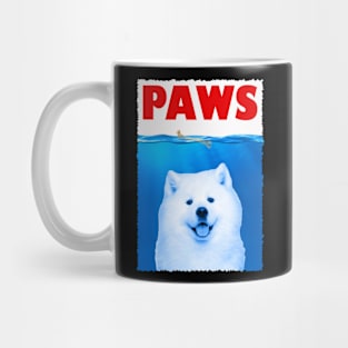 Fluffy Friends Samoyed Chronicles, Stylish Tee Extravaganza Mug